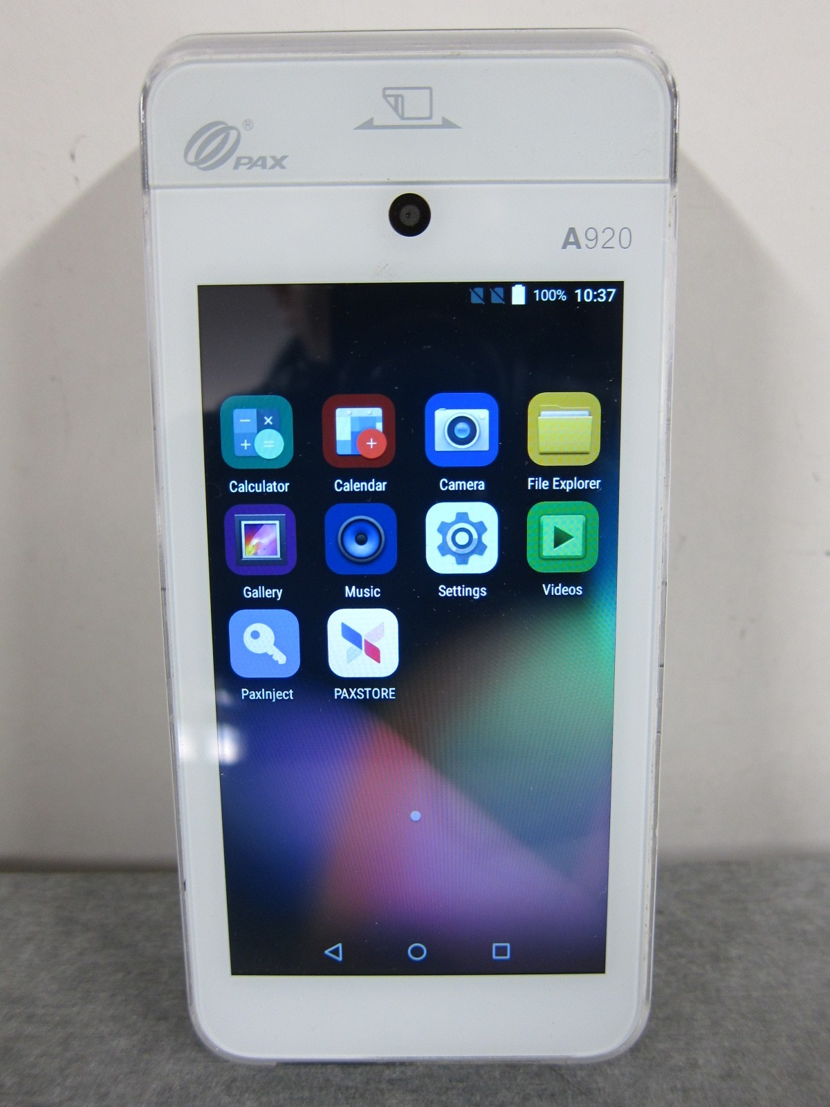 PAX A920 POS Terminal - POWERS ON - READ DESC