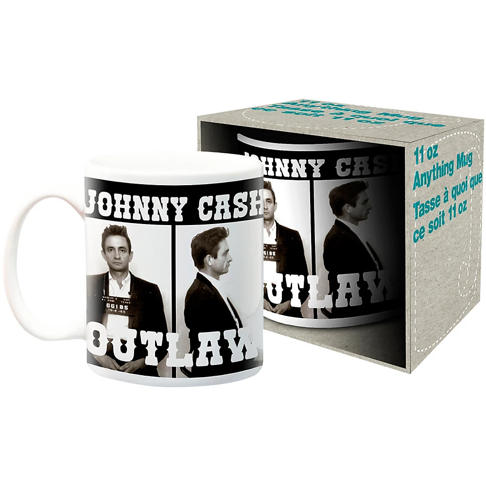 Hal Leonard Johnny Cash  Outlaw 11 oz. Mug