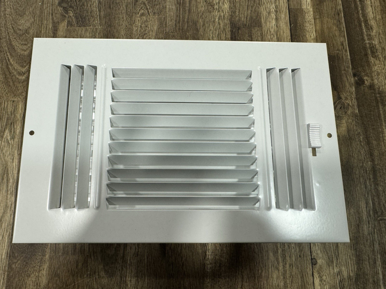 HVAC RegisterCover W/ Damper New White