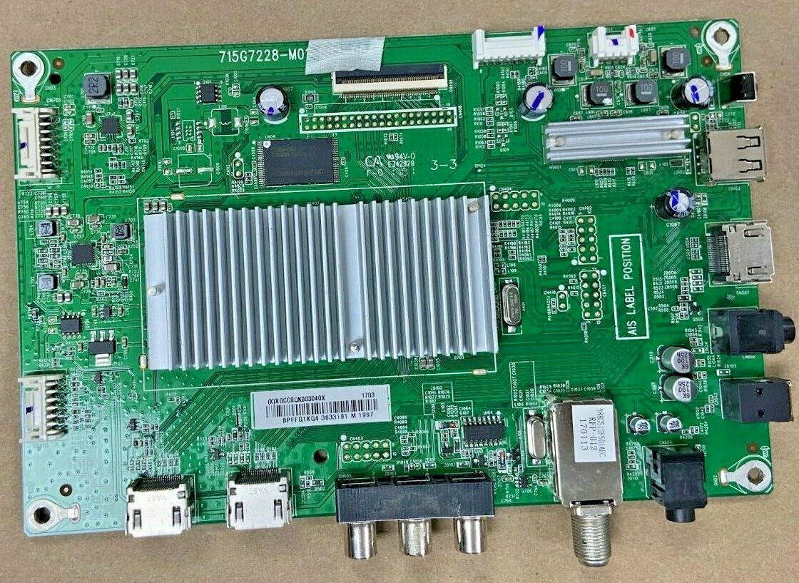 Sharp 756TXGCC0QK0030 Main Board for LC-43LB481U