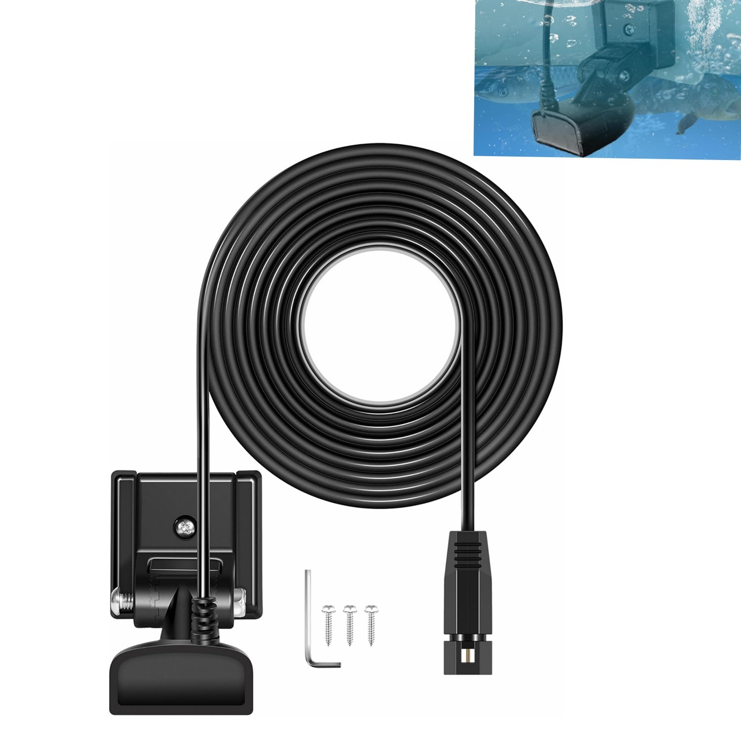 710274-1 XNT 9 HW T Transom Mount Transducer For Humminbird Helix 2D Sonar 20Ft