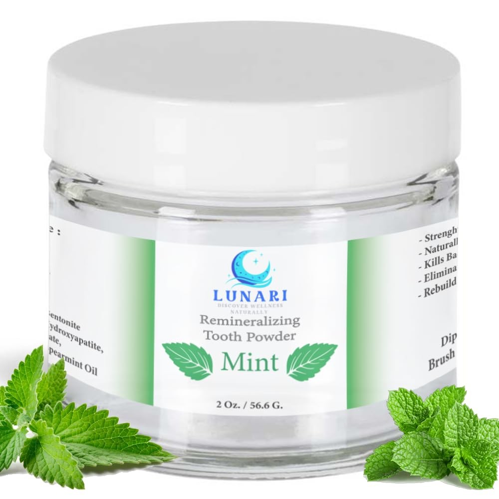 Remineralizing Mint Nano-Hydroxyapatite Tooth Powder for 2 Ounce (Pack of 1)