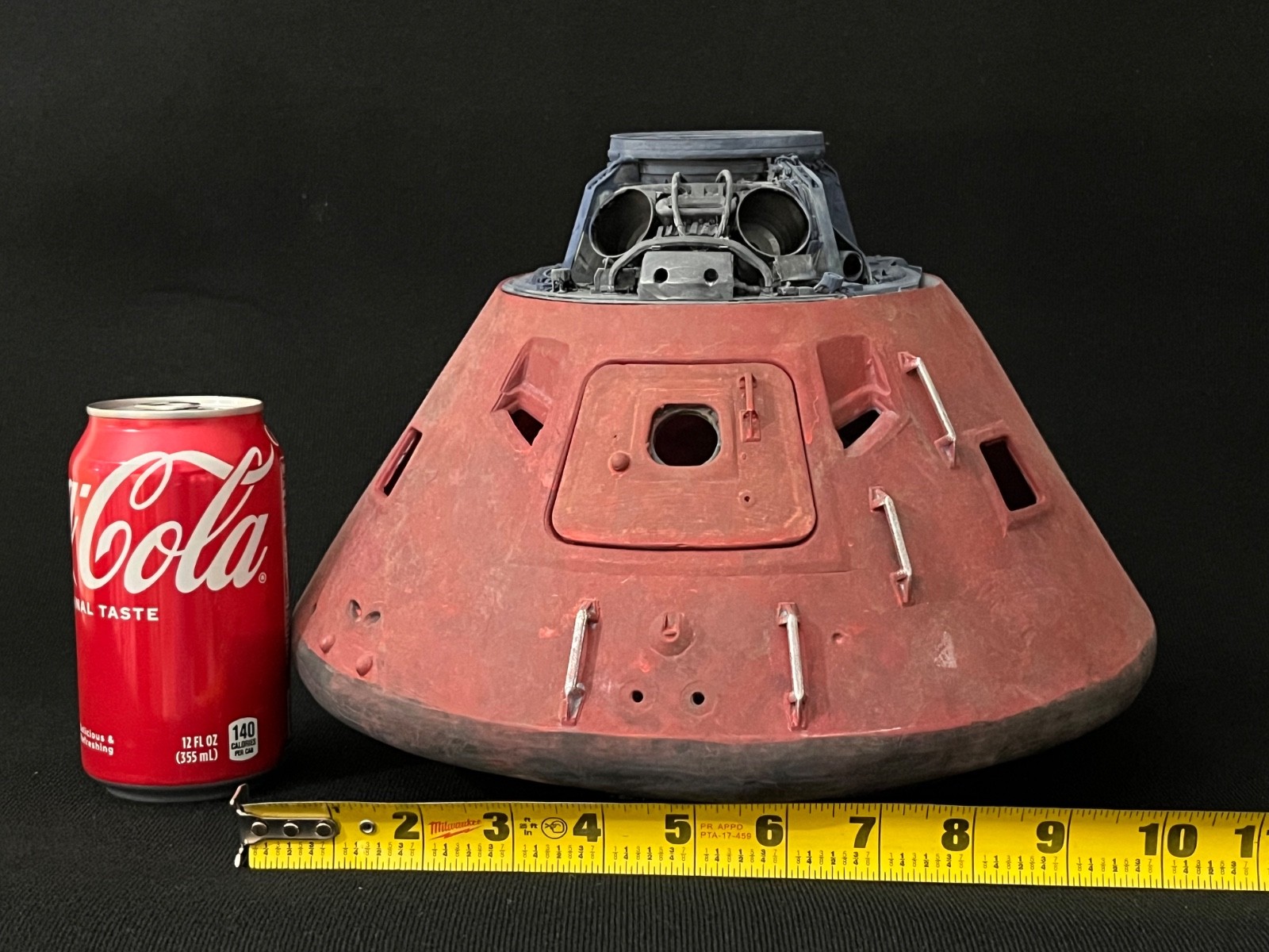 Apollo Command Module Resin Replica 10 inches diameter That is a 1:15 Scale