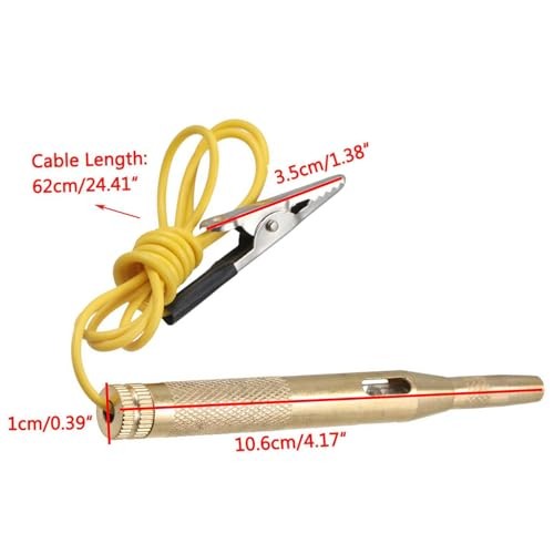 GUDEKIKL 1Pcs Circuit Test Light Automotive, Car Circuit Repair Test Pen, Car