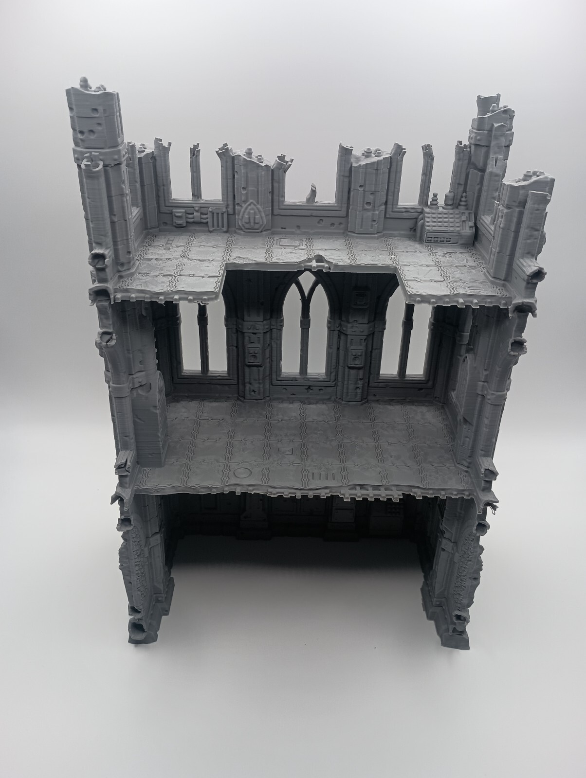 Gothic Sector 75 Modular Sci-Fi Ruins Building # 33 (32mm Scale) [PTO]