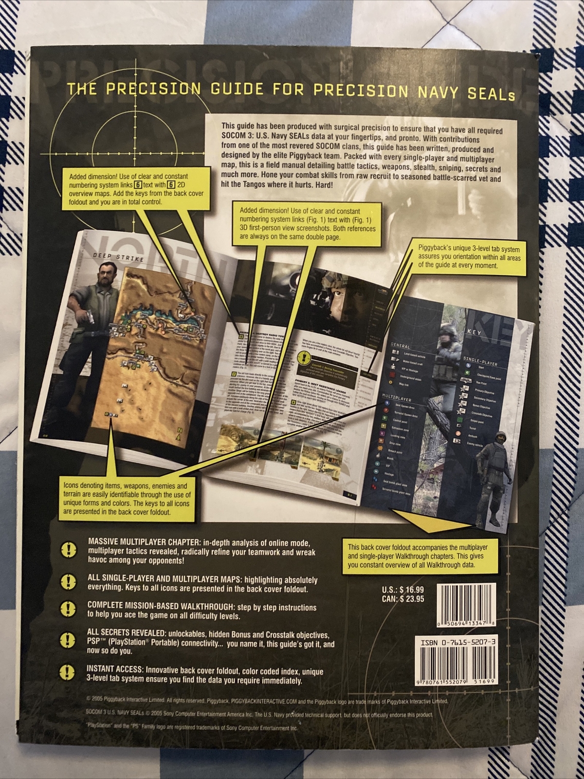 SOCOM 3 U.S. Navy Seals Game: The Official Strategy Guide for PlayStation