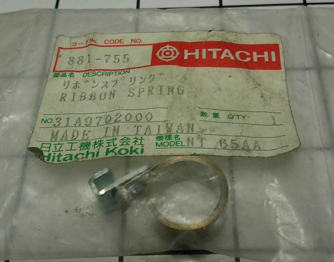 Hitachi 881-755 Ribbon Spring  NT65MA/2/3/4 881755