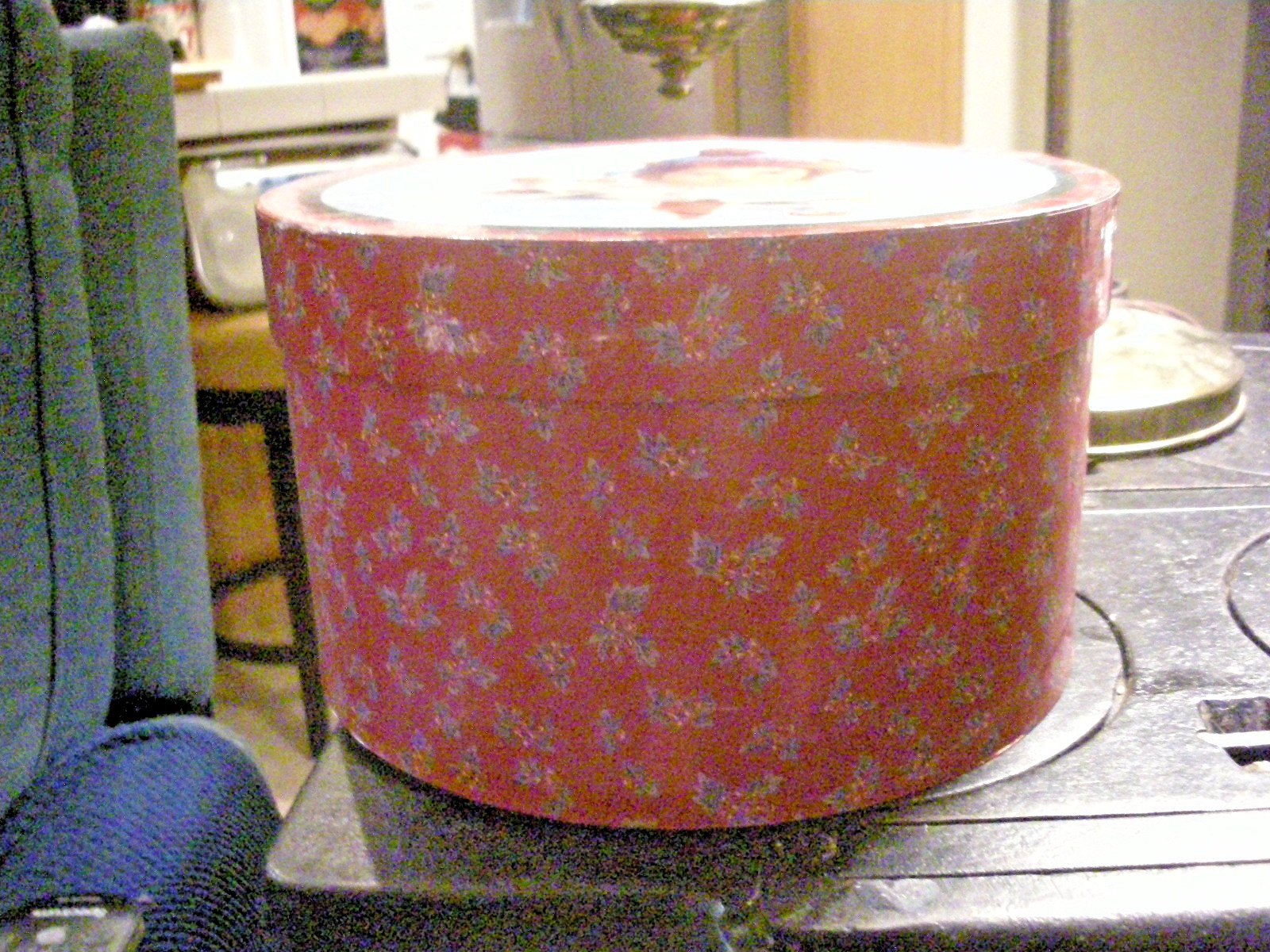 Attractive Two Boxes One inside the other, matching Festive Portrait