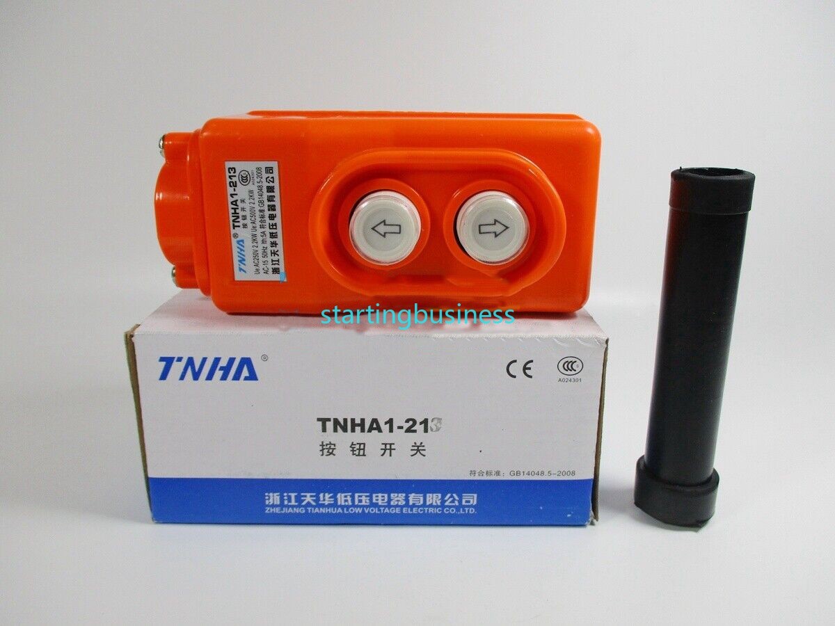 1PCS TNHA1-213 (rainproof type)Crane Pendant Push Button Switch for COB cranes