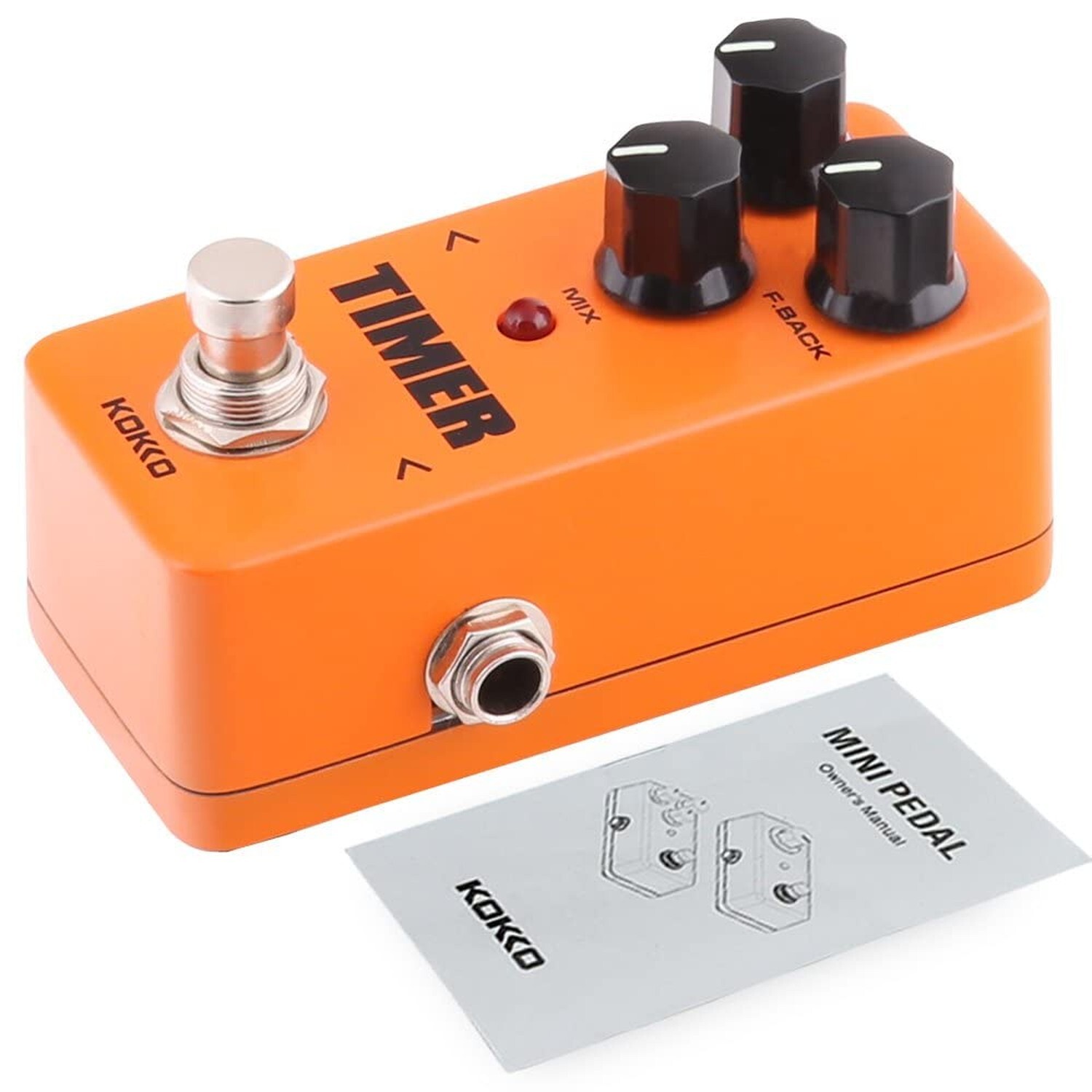 Guitar Mini Effects Pedal Timer - Digital Delay Effect Sound Processor Portab...