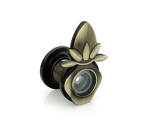 Brass Door Viewer Glass 180 Degrees Front Door Viewer For Privacy Security