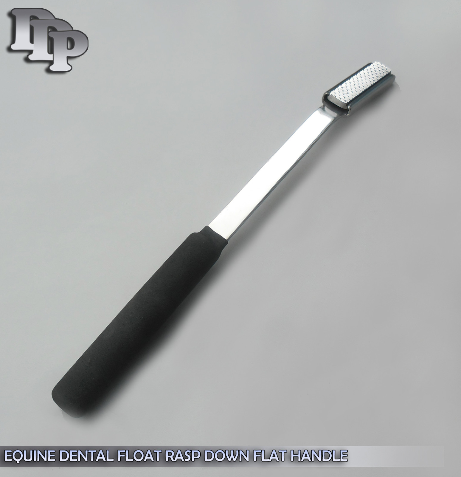 EQUINE DENTAL FLOAT RASP DOWN FLAT HANDLE Instruments