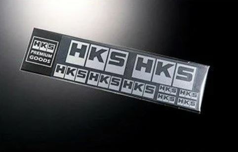 HKS Metal Logo Sticker