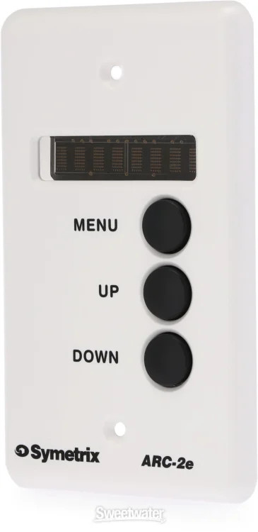 Symetrix ARC-2e Wall Control Panel - White