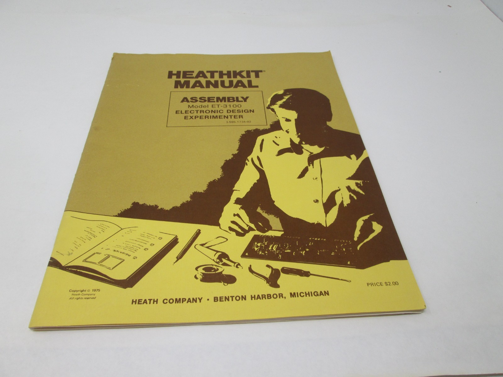 Heathkit Assembly Manual Electronic Design Experimenter ET-3100