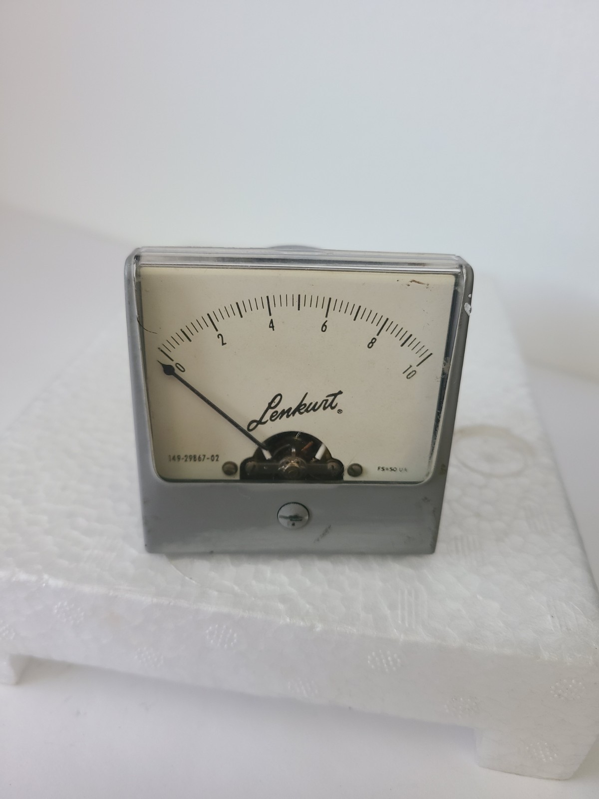 Lenkurt 149-29867-02 Panel Meter 0-10 Vintage, Unknown Measurement