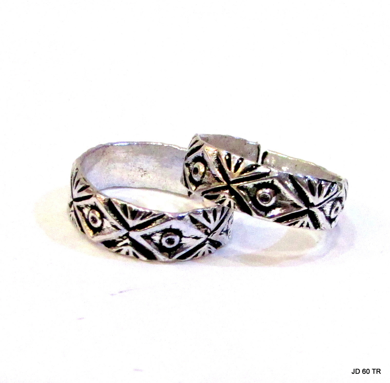 Antique Vintage Silver Oxidized Ethnic, boho, hippie, gypsy Toe Rings Gift