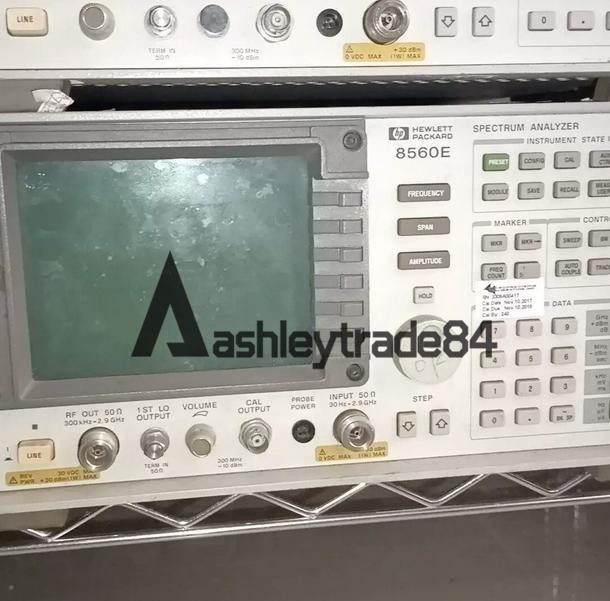 1PCS Used HP 8560E RF Spectrum Analyzer
