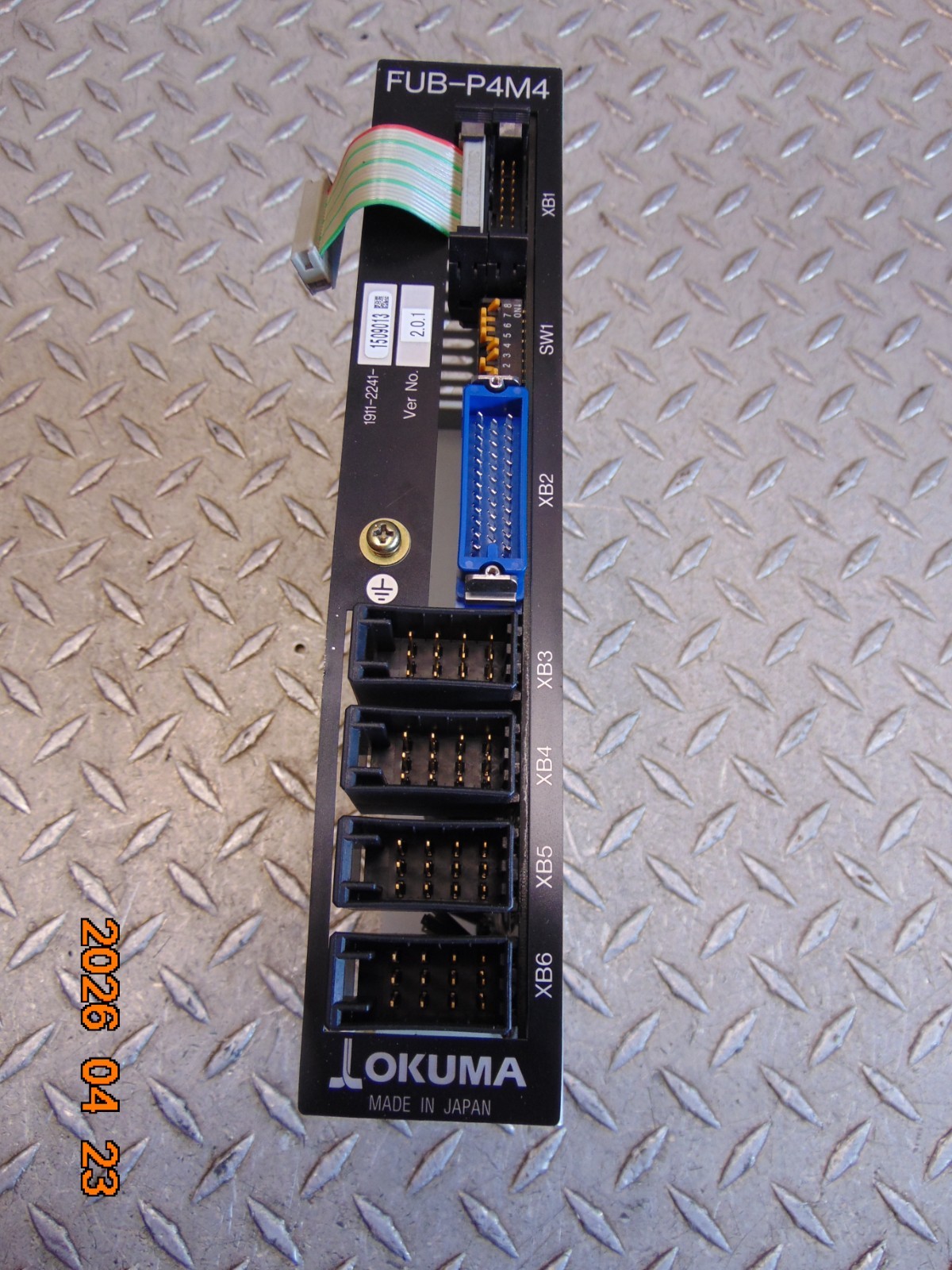 OKUMA FUB-P4M4 MODULE 1911-2241-1509013 VER 2.0.1