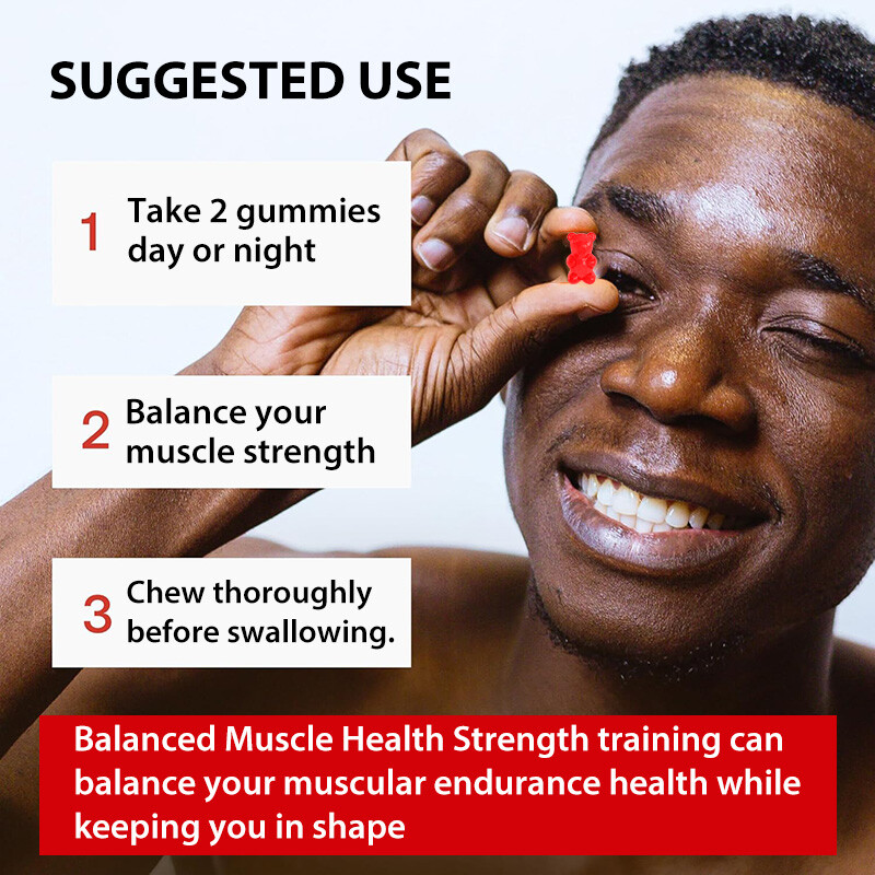Creatine Monohydrate Gummies - Increase Strength and Build Muscle