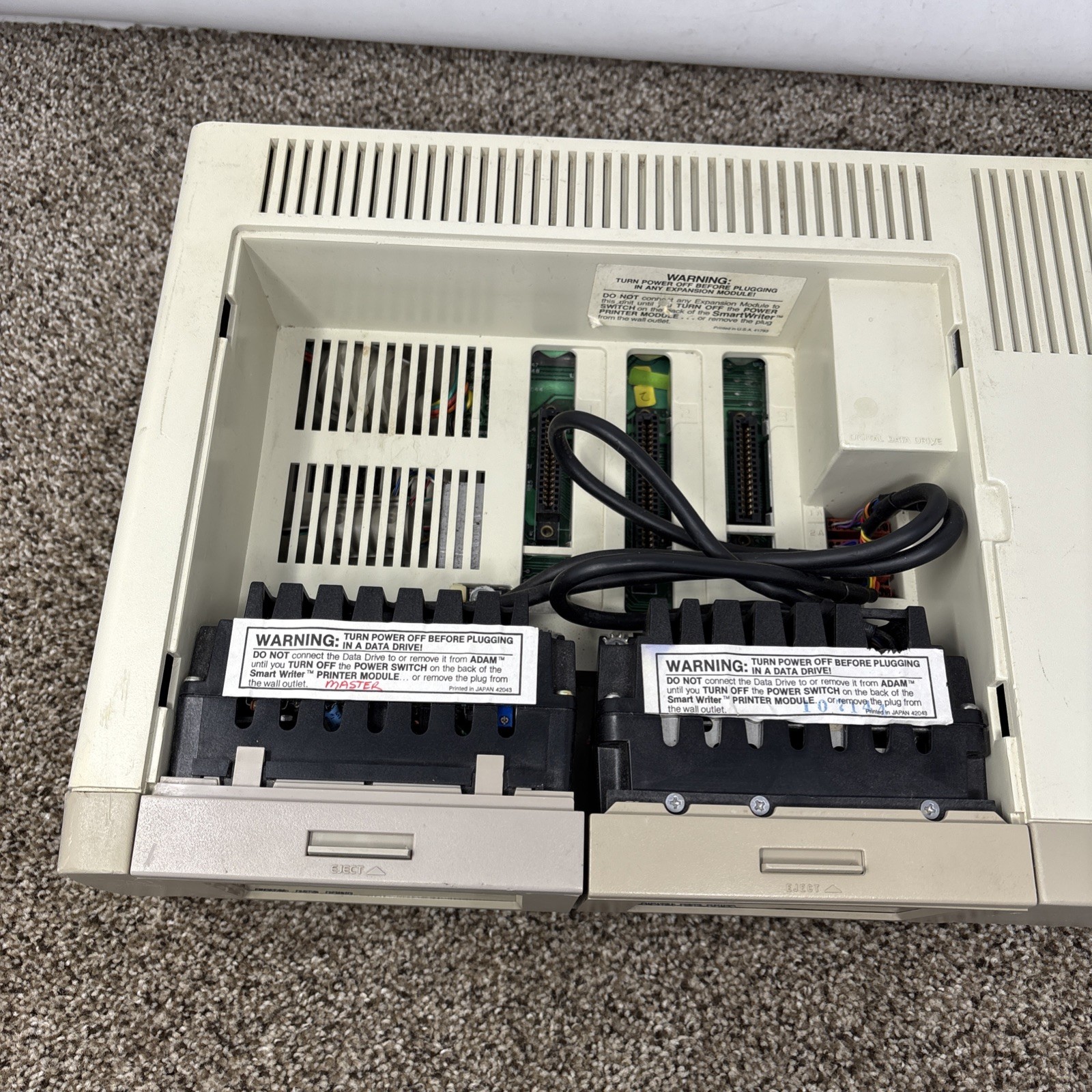 Coleco ADAM CPU ONLY Computer Cassette Drive ColecoVision System Working!
