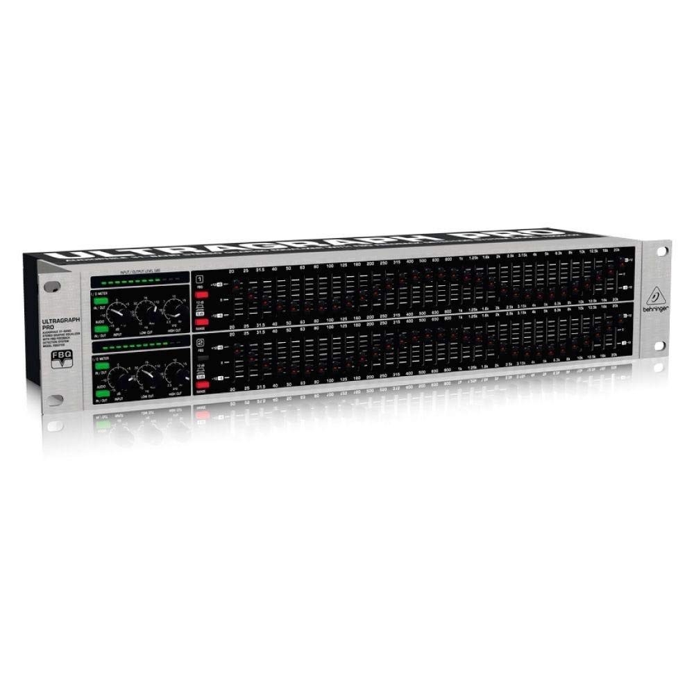 Behringer Ultragraph Pro Fbq3102 Ultra-Musical 31-Band Stereo Graphic Equalizer