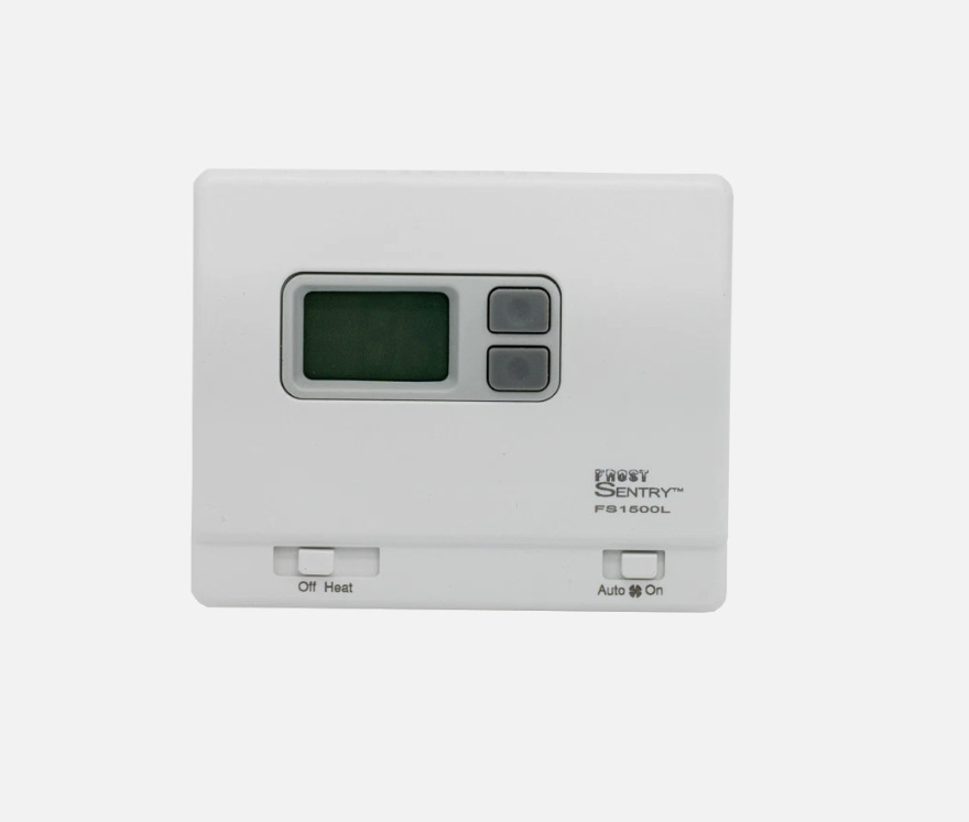 ICM Frost Sentry FS1500L Battery Operated Garage Thermostat Battery LCD Display