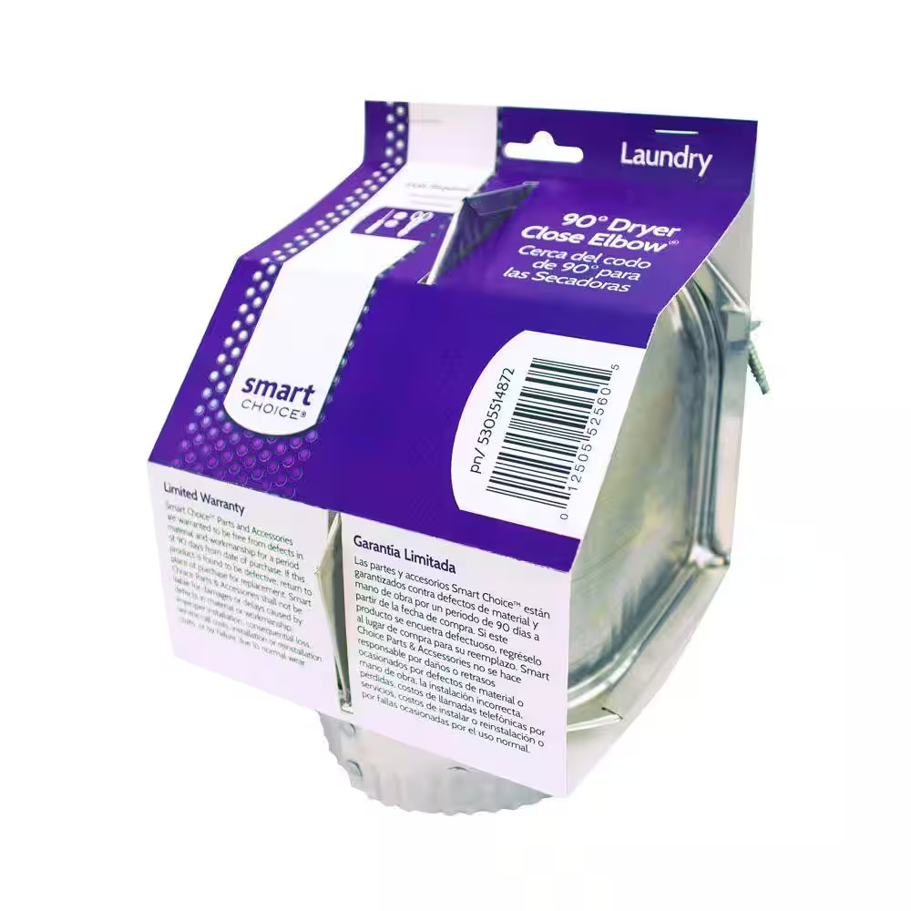 90 Degree Close Elbow Dryer Vent