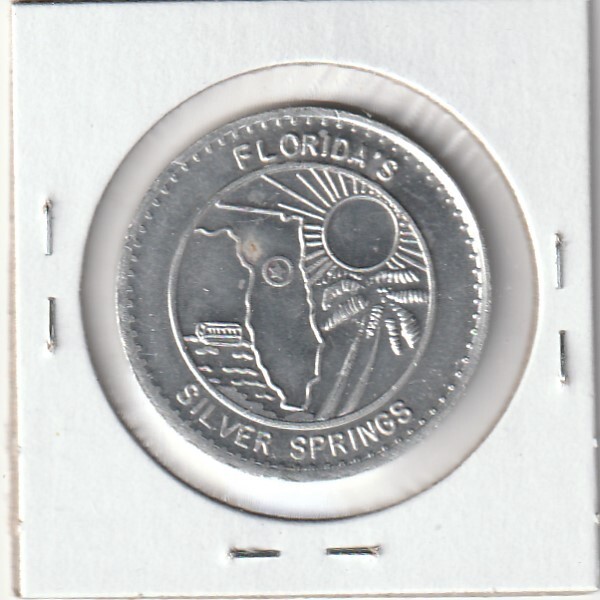 Silver Springs,FL., Antique Car Collection Token