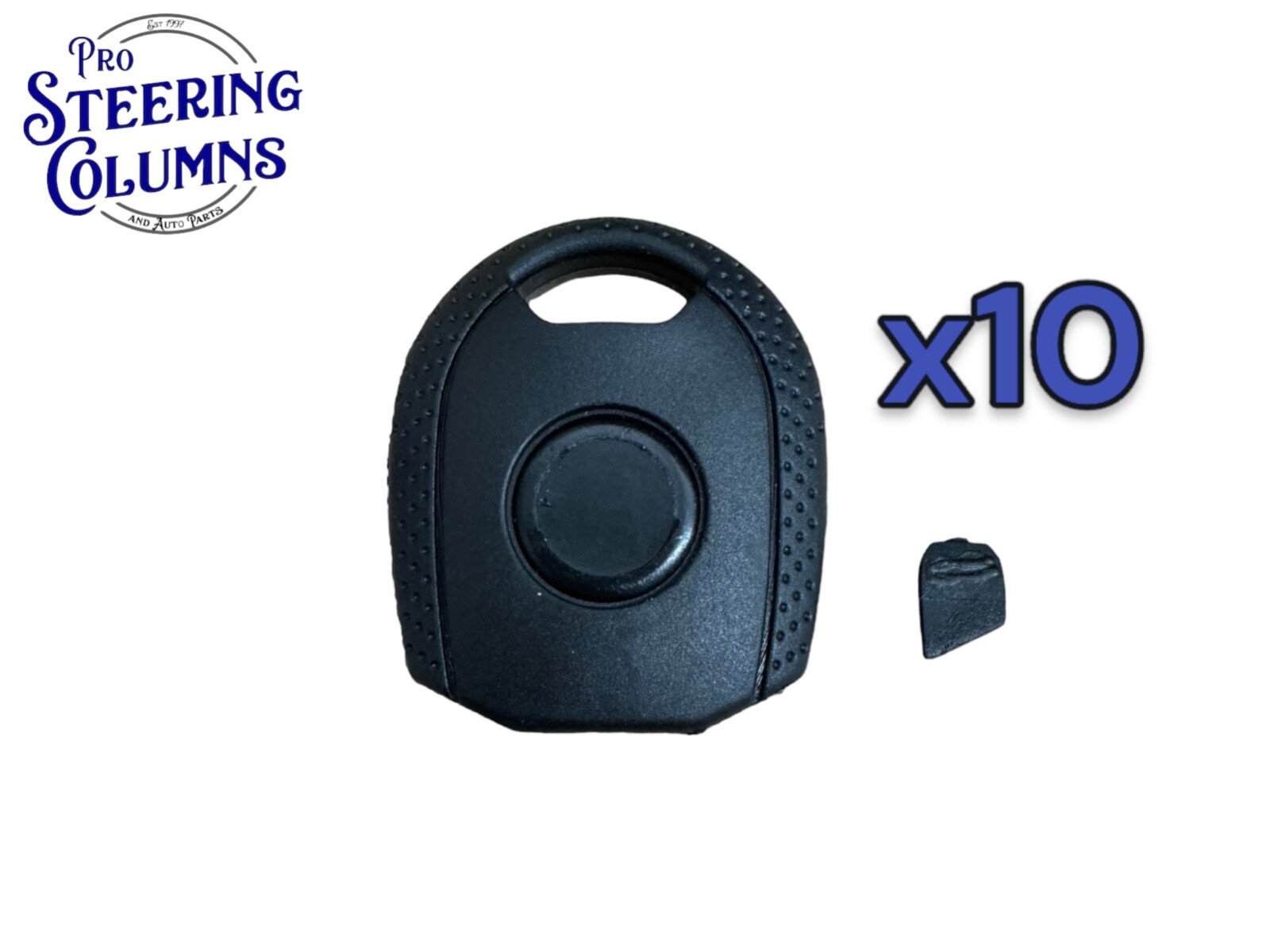 10 PCS UNIVERSAL CAR TRANSPONDER KEY SHELL HEAD FOR XHORSE KEYDIY BLADES NEW