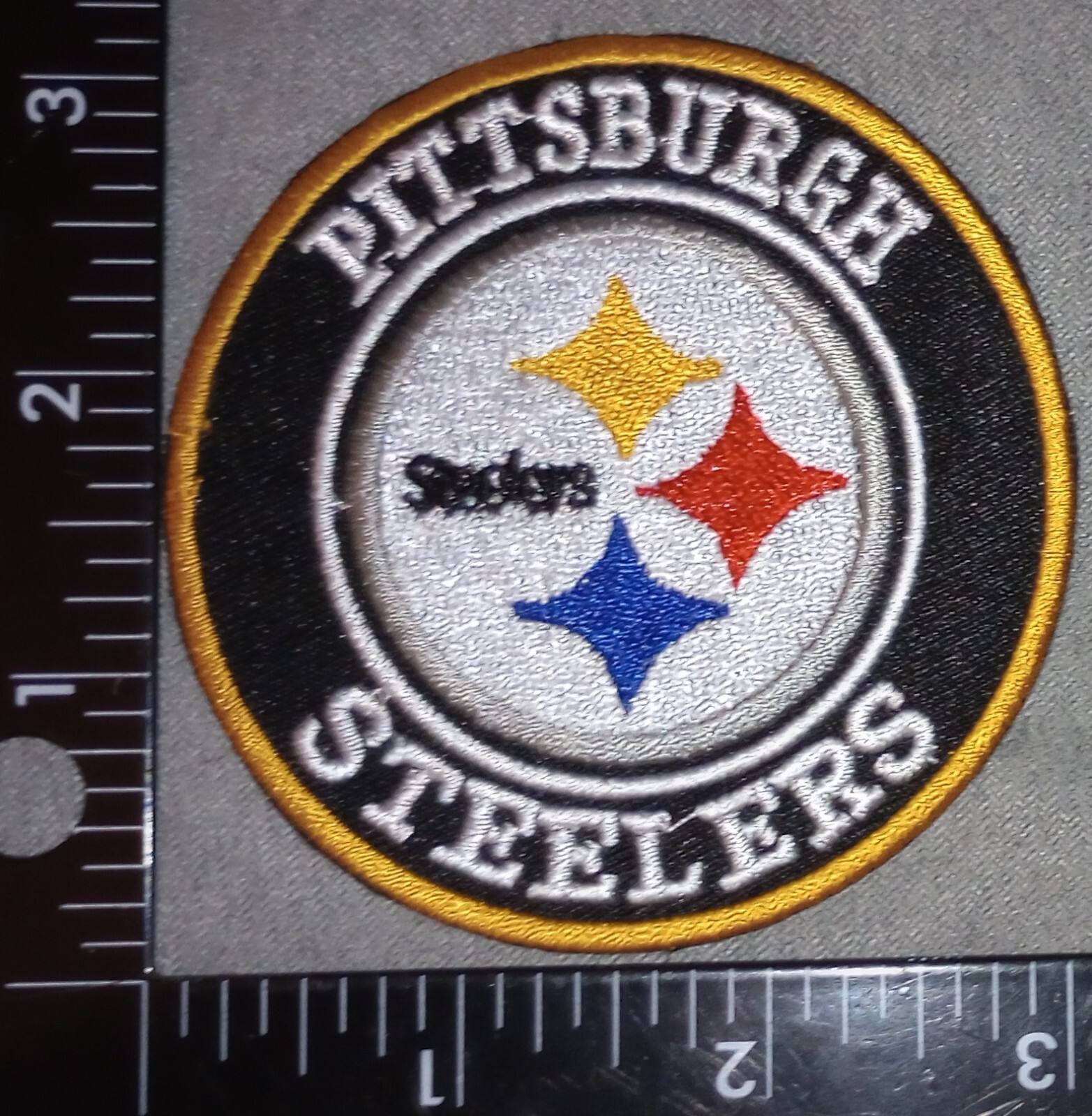 PITTSBURGH STEELERS IRON ON PATCH