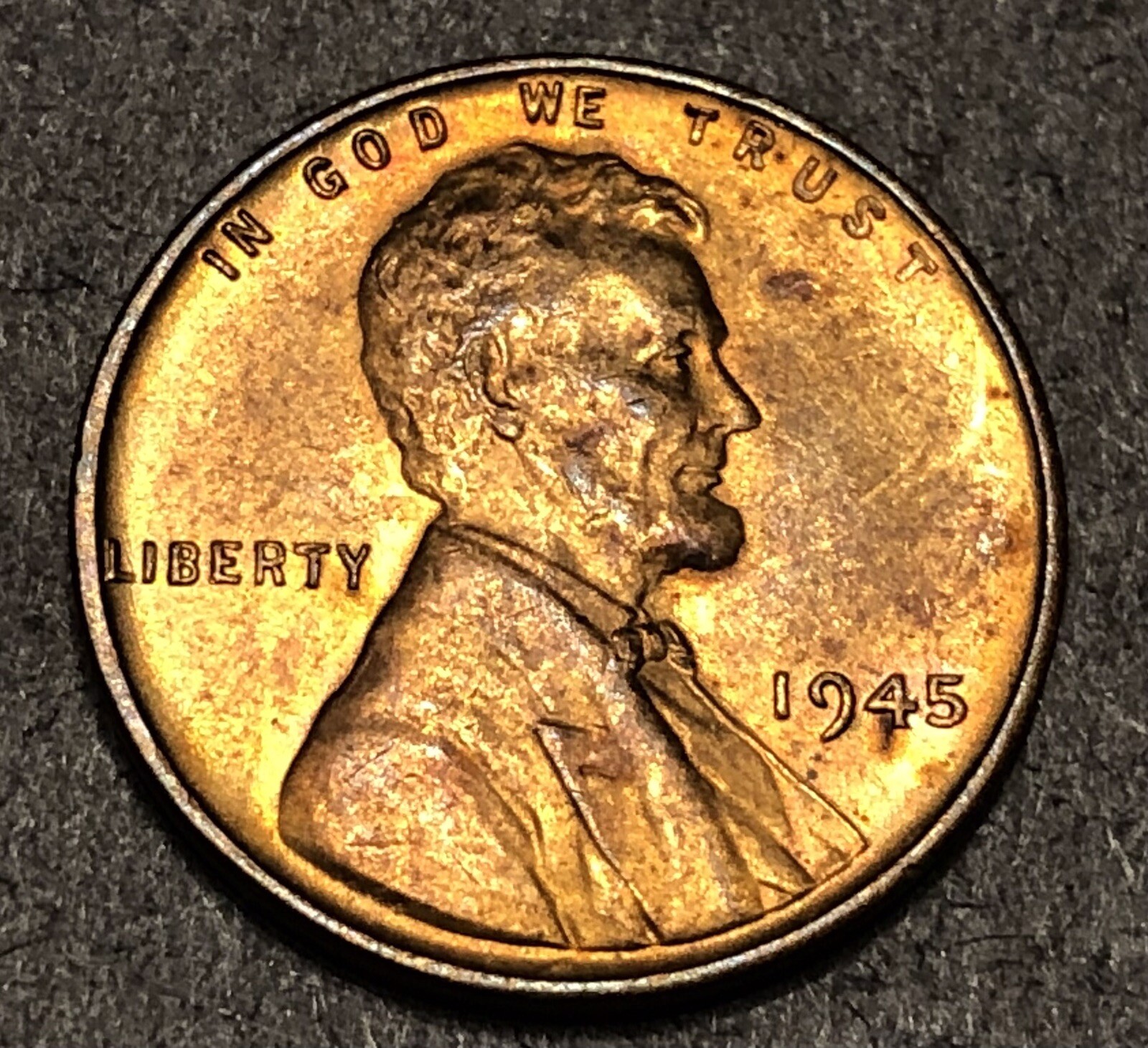 1945 P Lincoln Wheat Cent BU Uncirculated