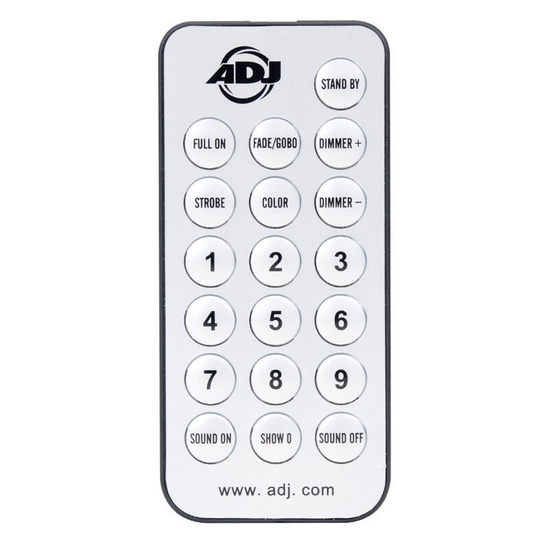 American DJ UC IR Wireless Remote For Compatible ADJ Fixtures