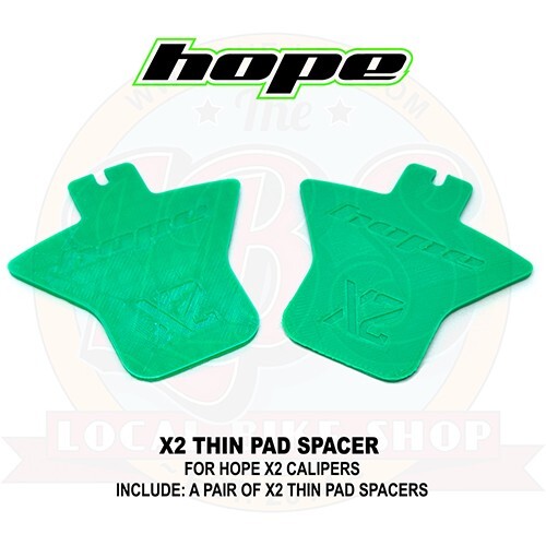 Hope X2 Brake Service Tool Thin Pad Spacers - Pair - Brand New