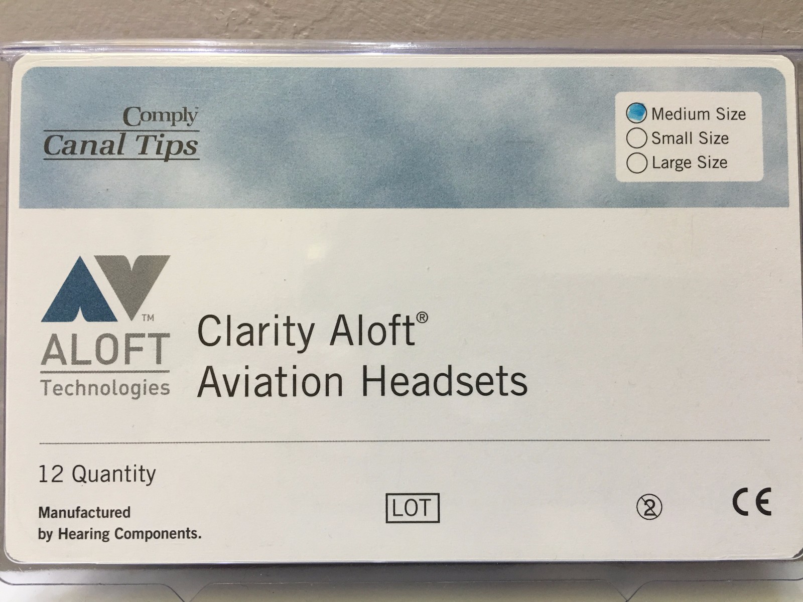 NEW GENUINE CLARITY ALOFT COMPLY MEDIUM CANAL TIPS 6 pairs