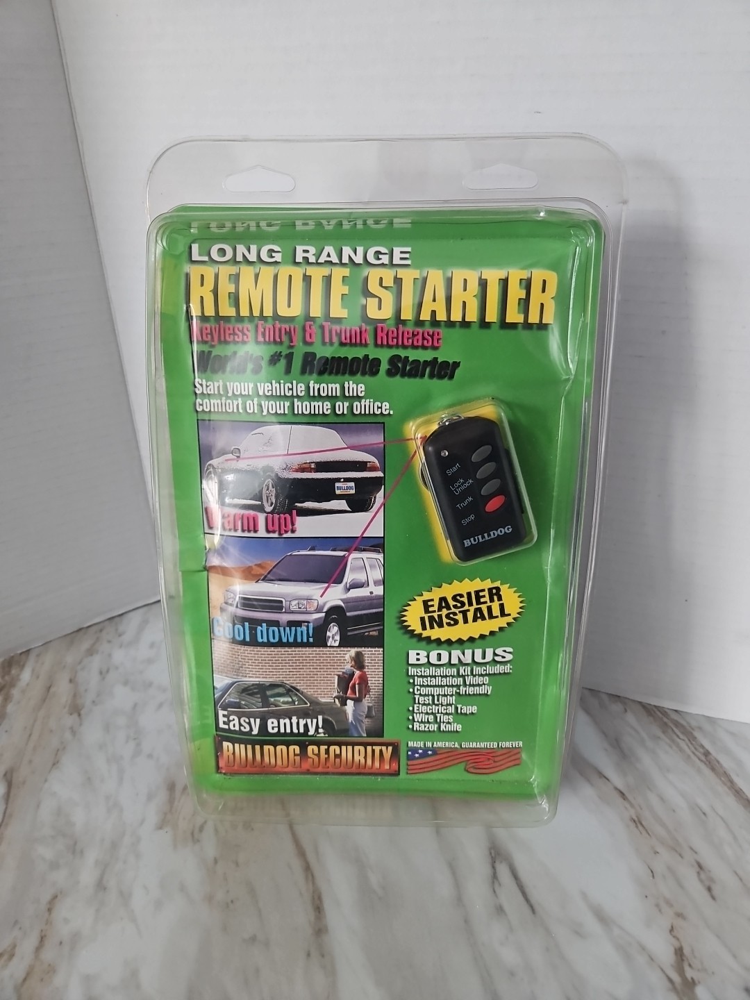 Bulldog Security Long Range Remote Starter System Model RS 114