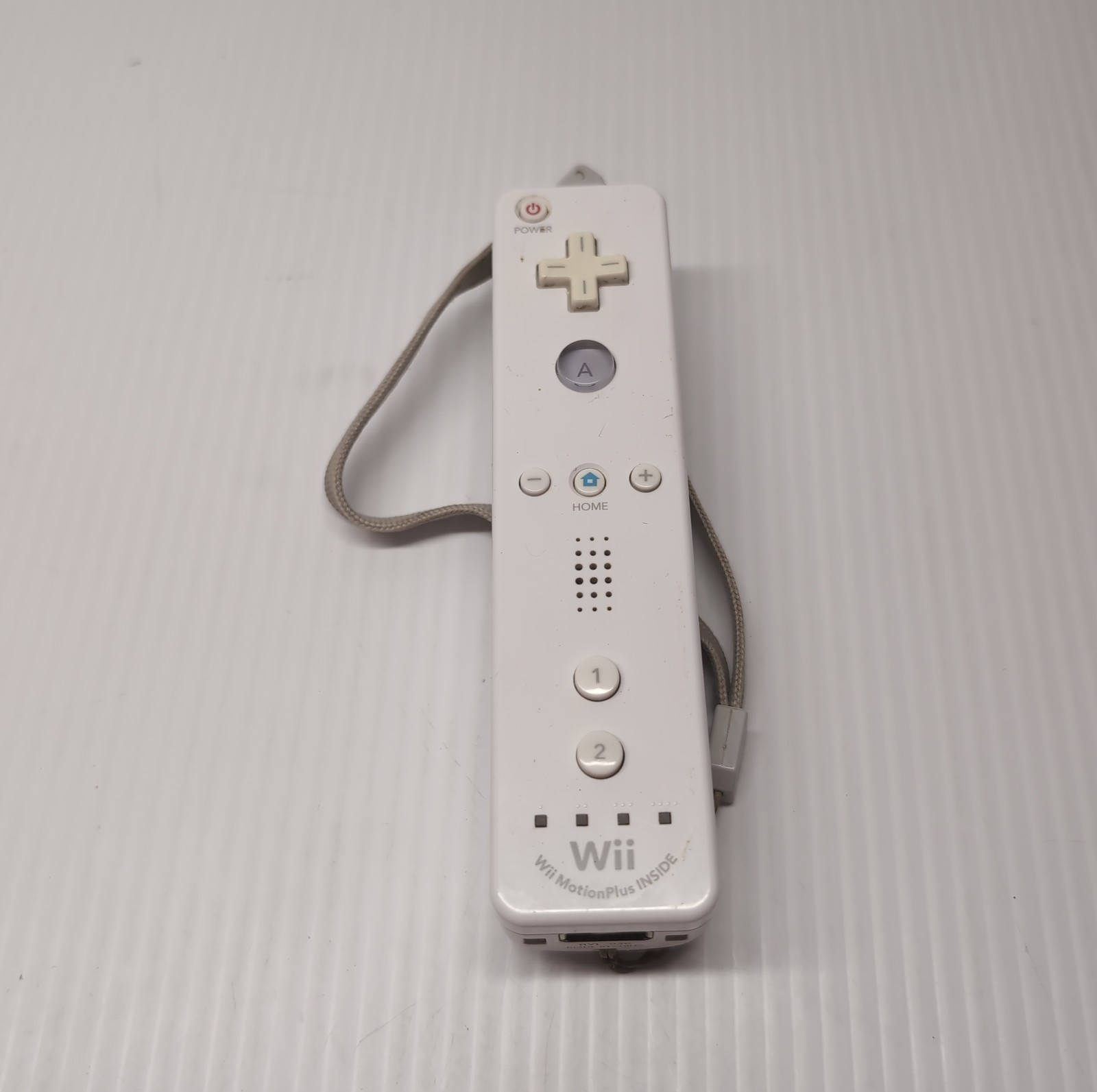 Official Nintendo Wii Remote With Motion Plus Controller Wii White - Tested
