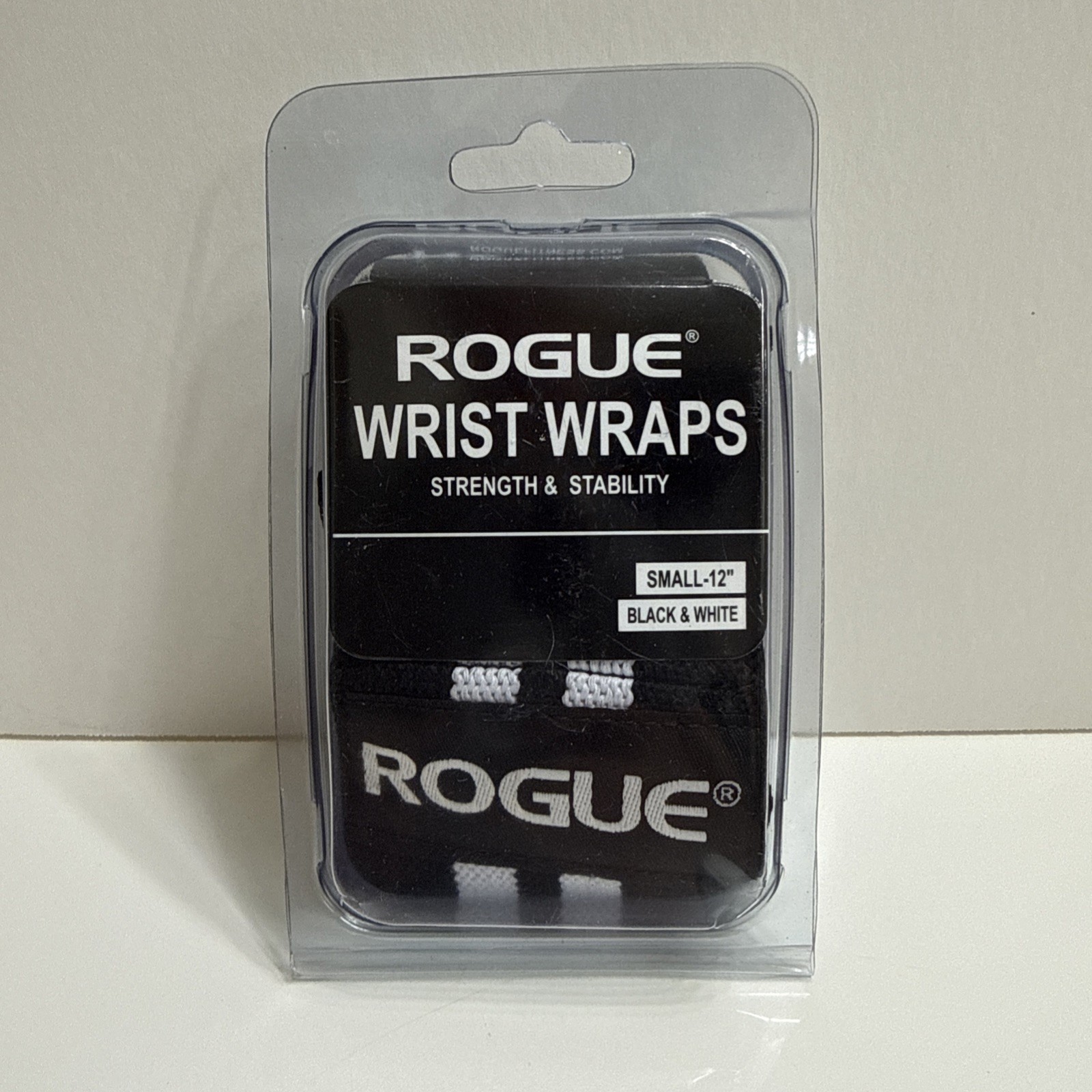 Rogue Wrist Wraps, Strength & Stability - Small 12", Black, Power/Weight Lifting