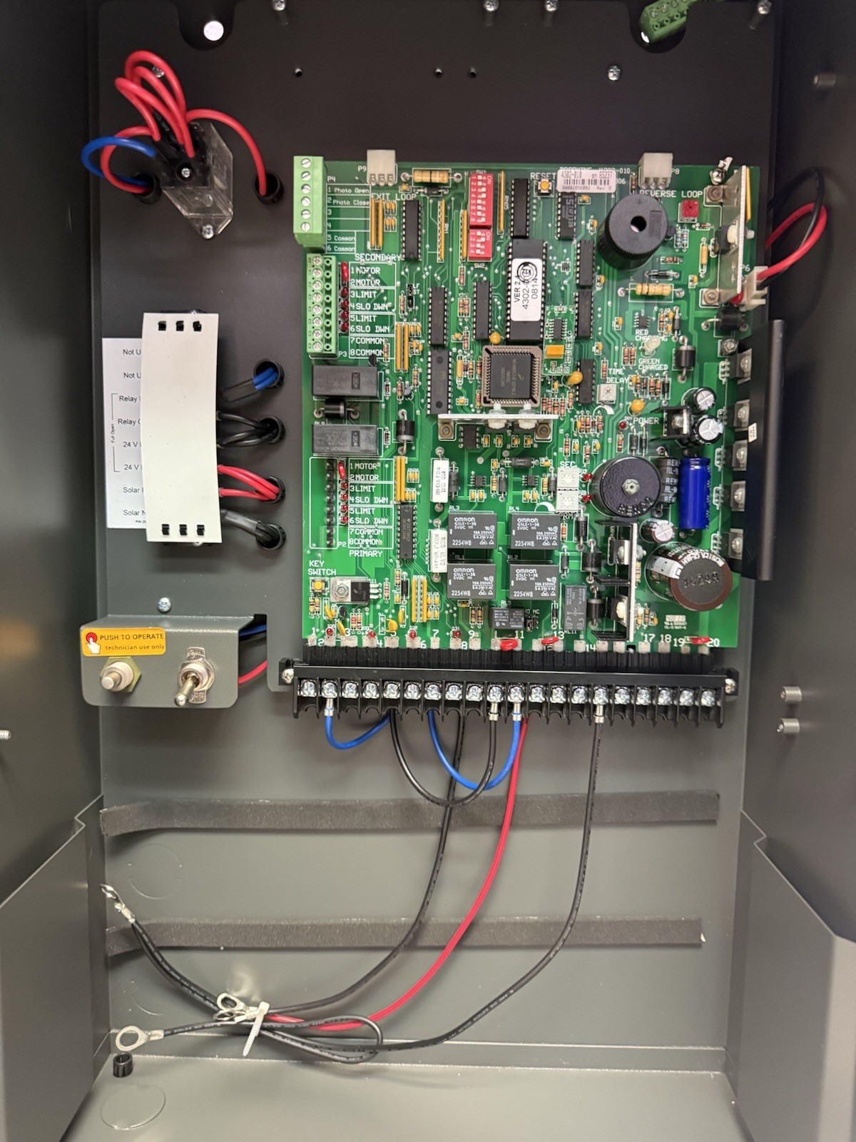 Doorking 4302-114 Solar Control Box