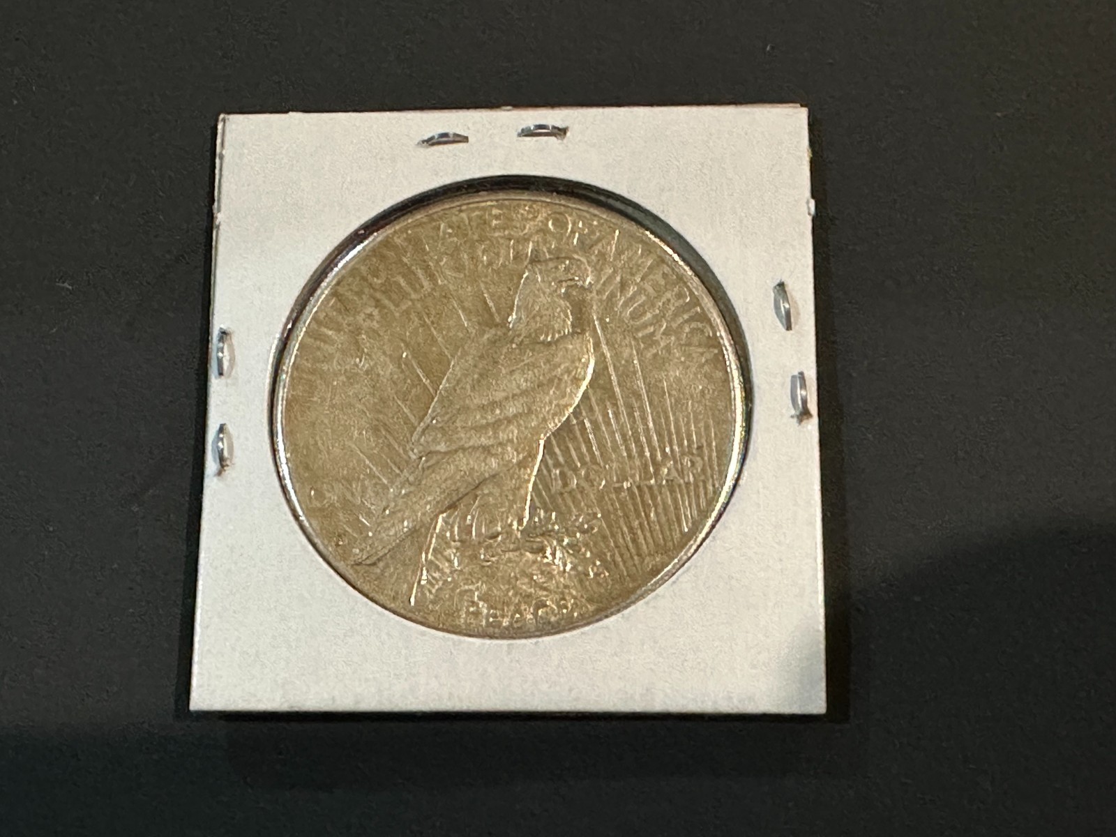 US 1922 S SILVER Peace DOLLAR San Francisco Mint (VF)