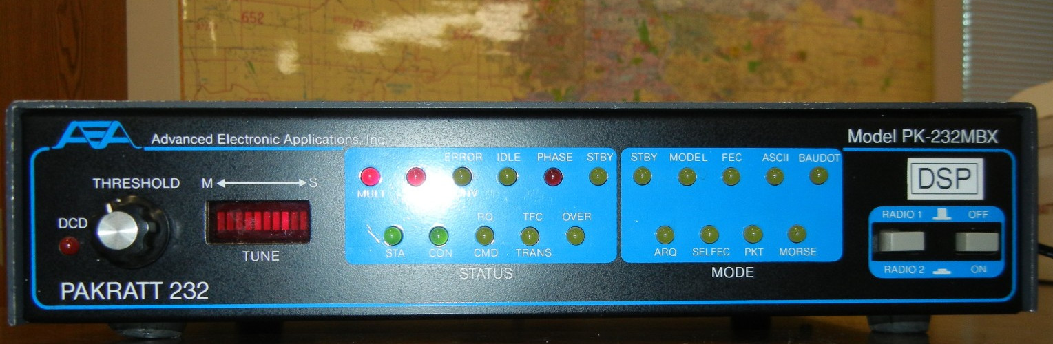 AEA PAKRATT Timewave PK-232MBX DSP Multi-Mode Data Controller Ham Radio TNC