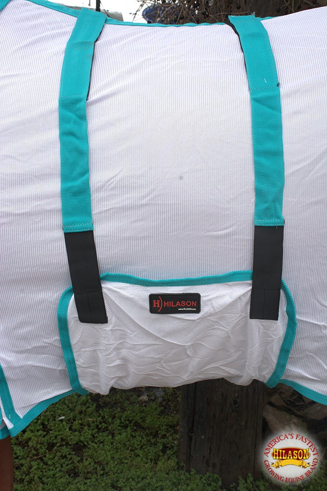 HILASON Horse Fly Sheet UV Protect Breathable Mesh Bug Mosquito Spring | Summer