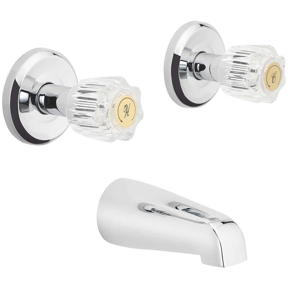Oakbrook Bath Faucet Two Handle Chrome
