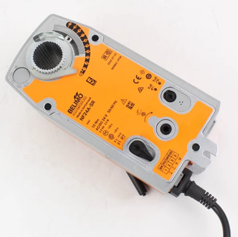 1Pcs New For BELIMO NF24A-SR Spring-reset Electric Air Valve Actuator