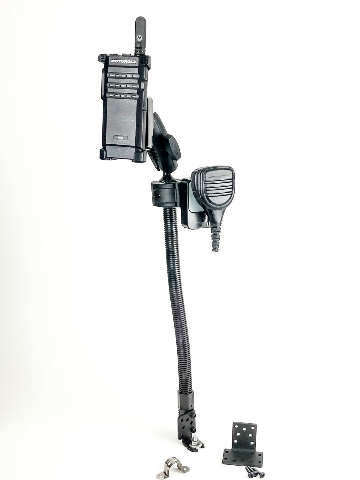Seat Bolt Mount And Mic Holder for BaoFeng Icom Kenwood Midland Wouxun Yaesu HT