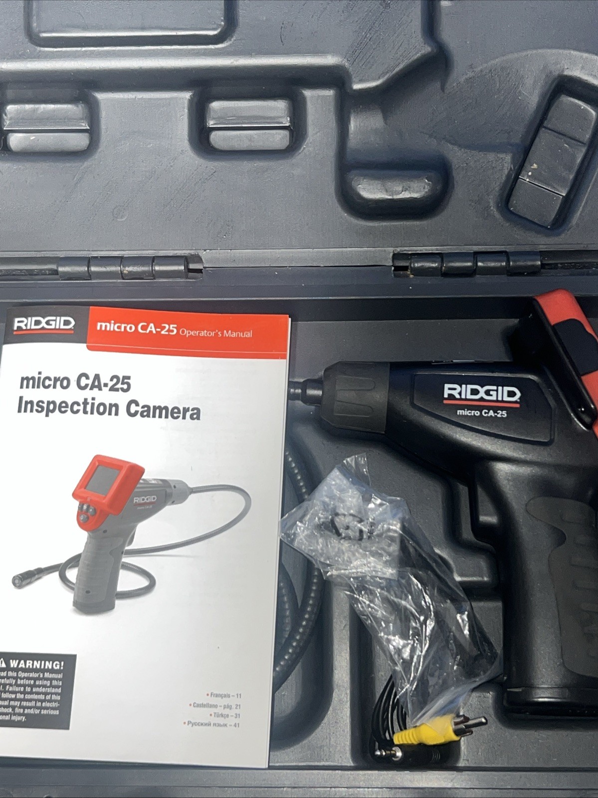 RIDGID CA-25 Micro Visual Inspection & Diagnostic Handheld Camera w_ 2.7 in #1