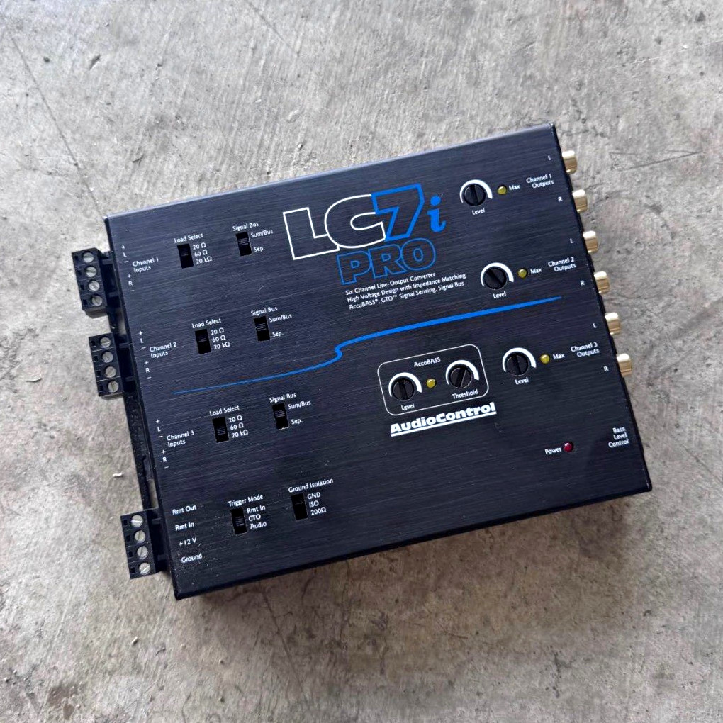 AudioControl LC7i PRO 6-Channel Car Audio Line Output Converter Signal Processor