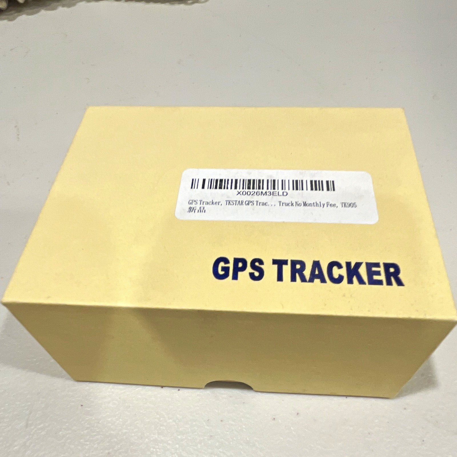 TKSTAR GPS Tracker X0026M3ELD Kit w/ USB Charging Cable & User Manual In Box