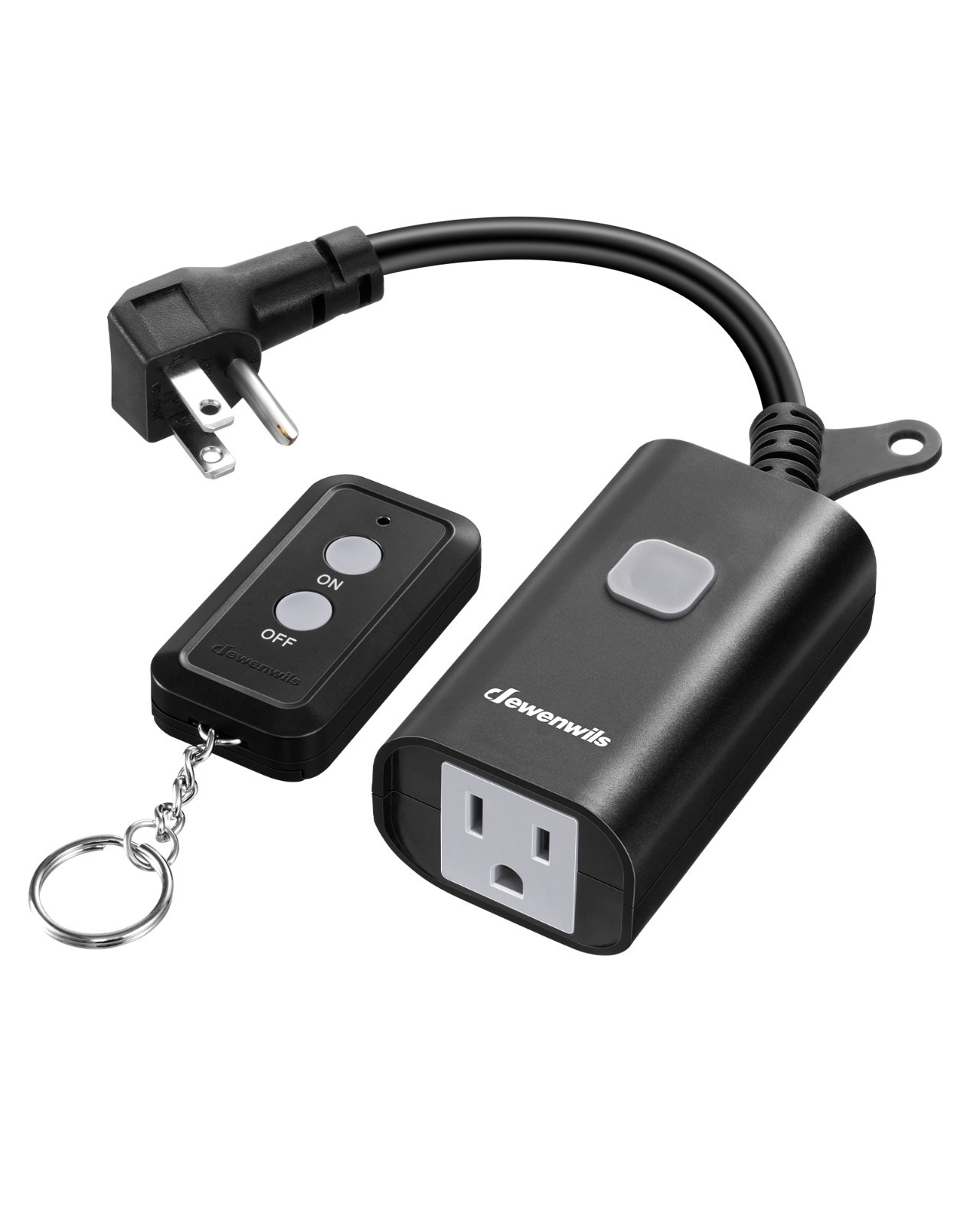 DEWENWILS Outdoor Remote Control Outlet,for Lights Outdoor Appliances