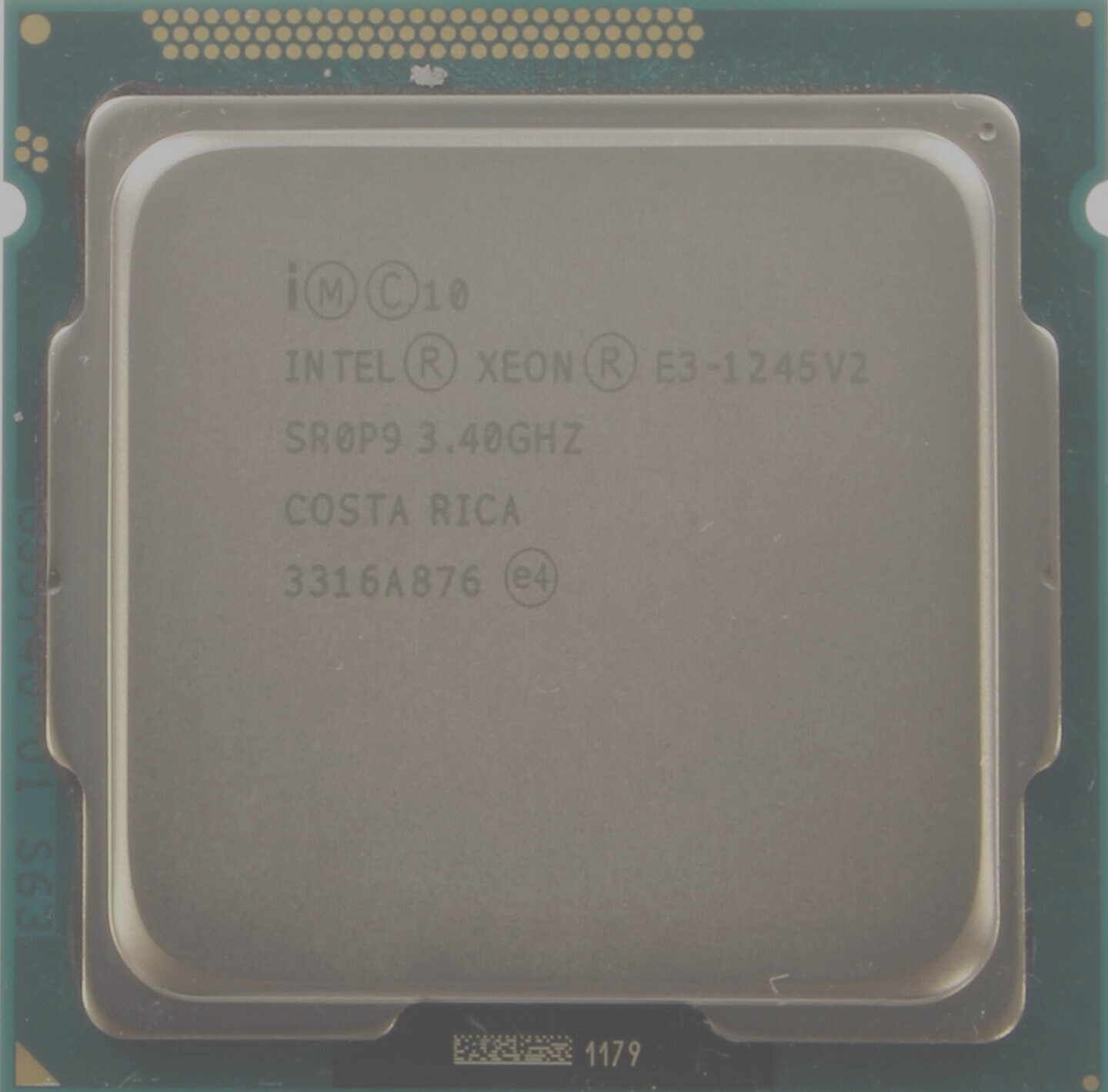 Intel Xeon E3-1245 v2 / 4 x 3.40GHz / 5GT/s / LGA 1155 / Processor